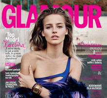 Karolina Pisarek, okładka Glamour
