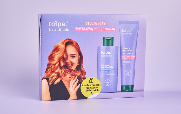 Zestaw prezentowy tołpa.® z linii hair routine, cena ok. 50 zł