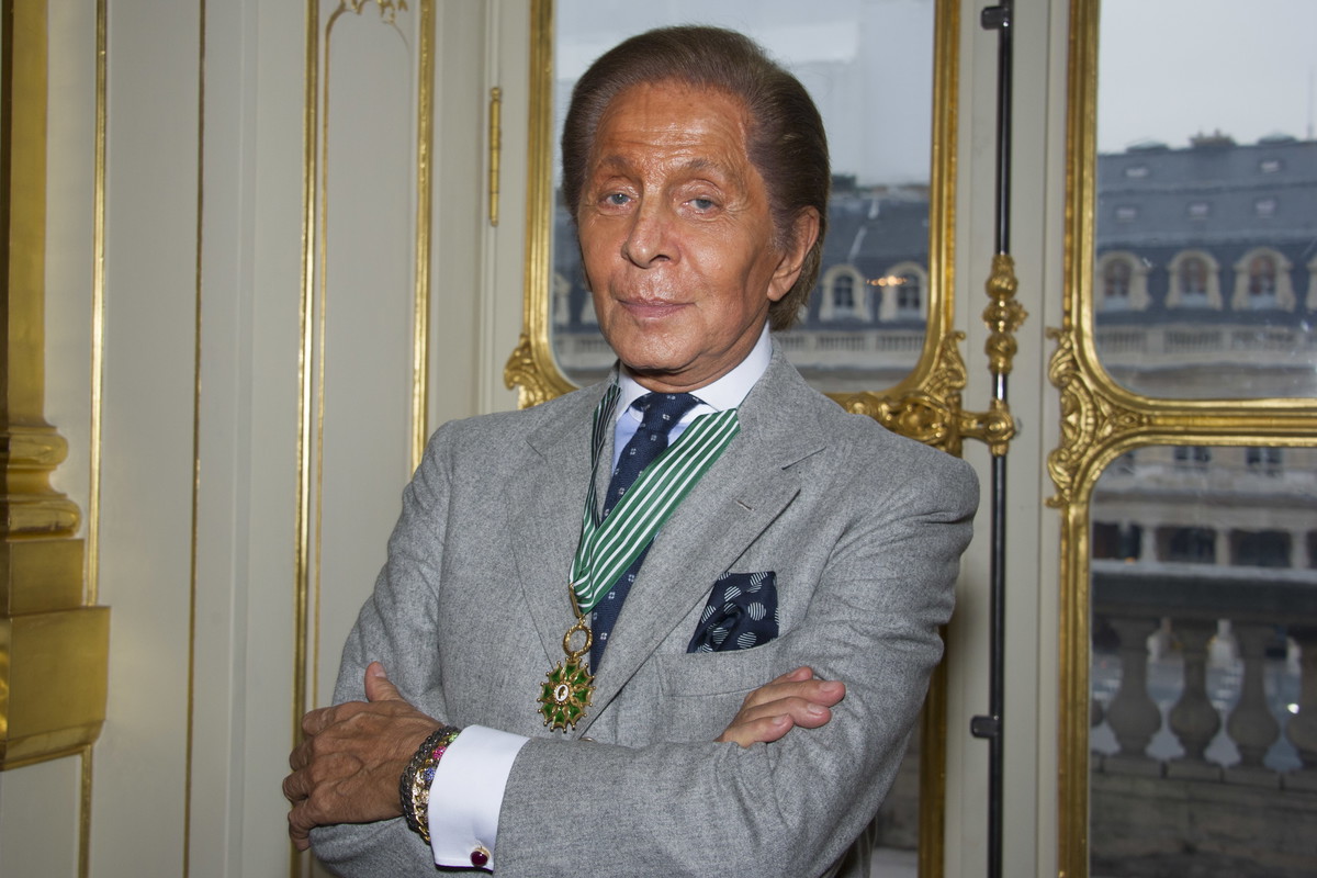 France - French Ministry Of Culture Honours Valentino, Serge Toubiana and Benjamin Biolay