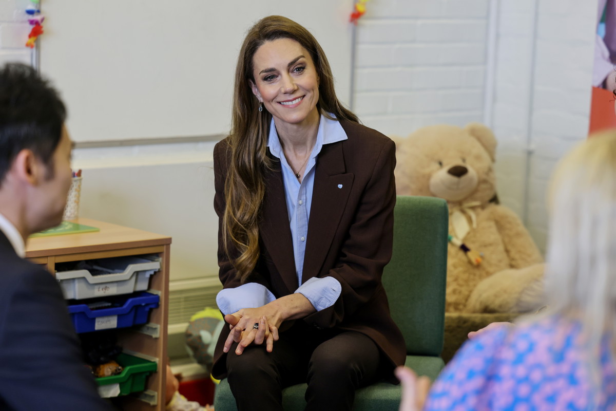 The Princess Of Wales Visits Castle Hill Academy For Children's Mental Health Week 2026