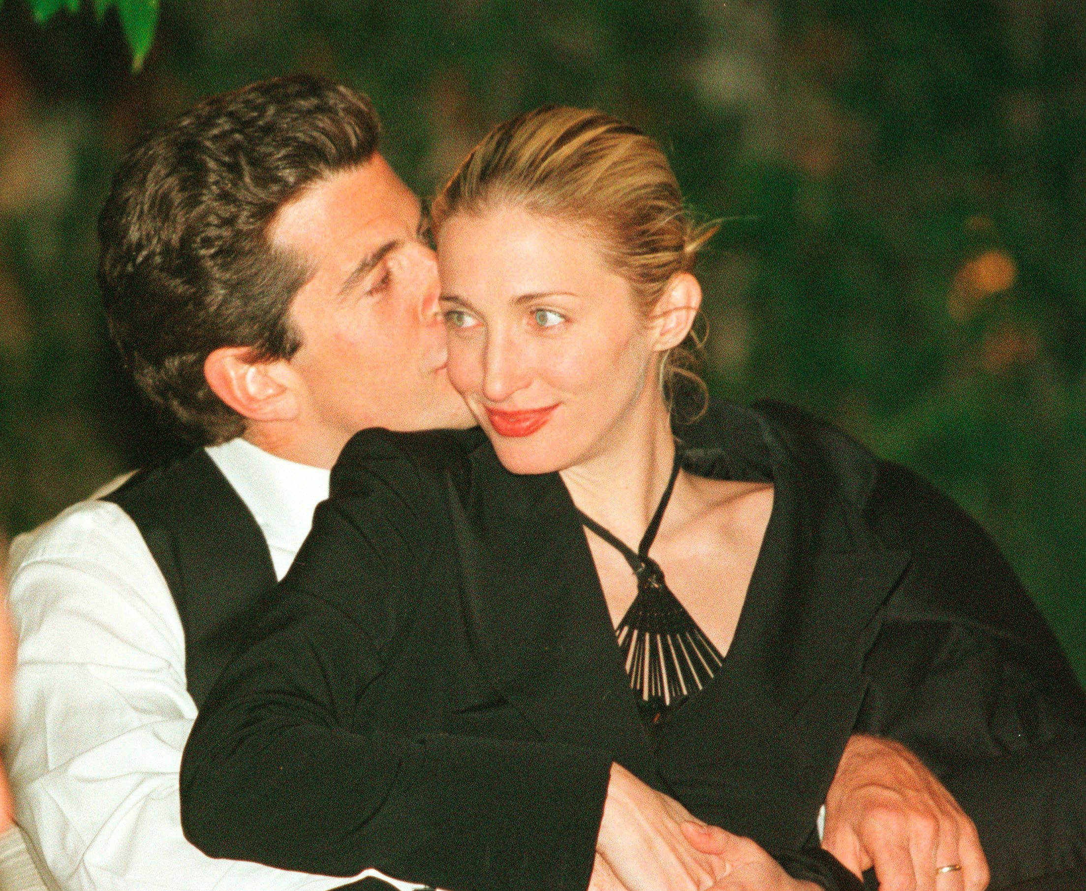 John F. Kennedy, Jr. and Wife Carolyn