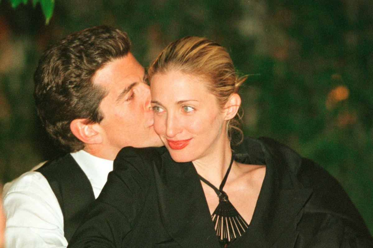 John F. Kennedy, Jr. and Wife Carolyn