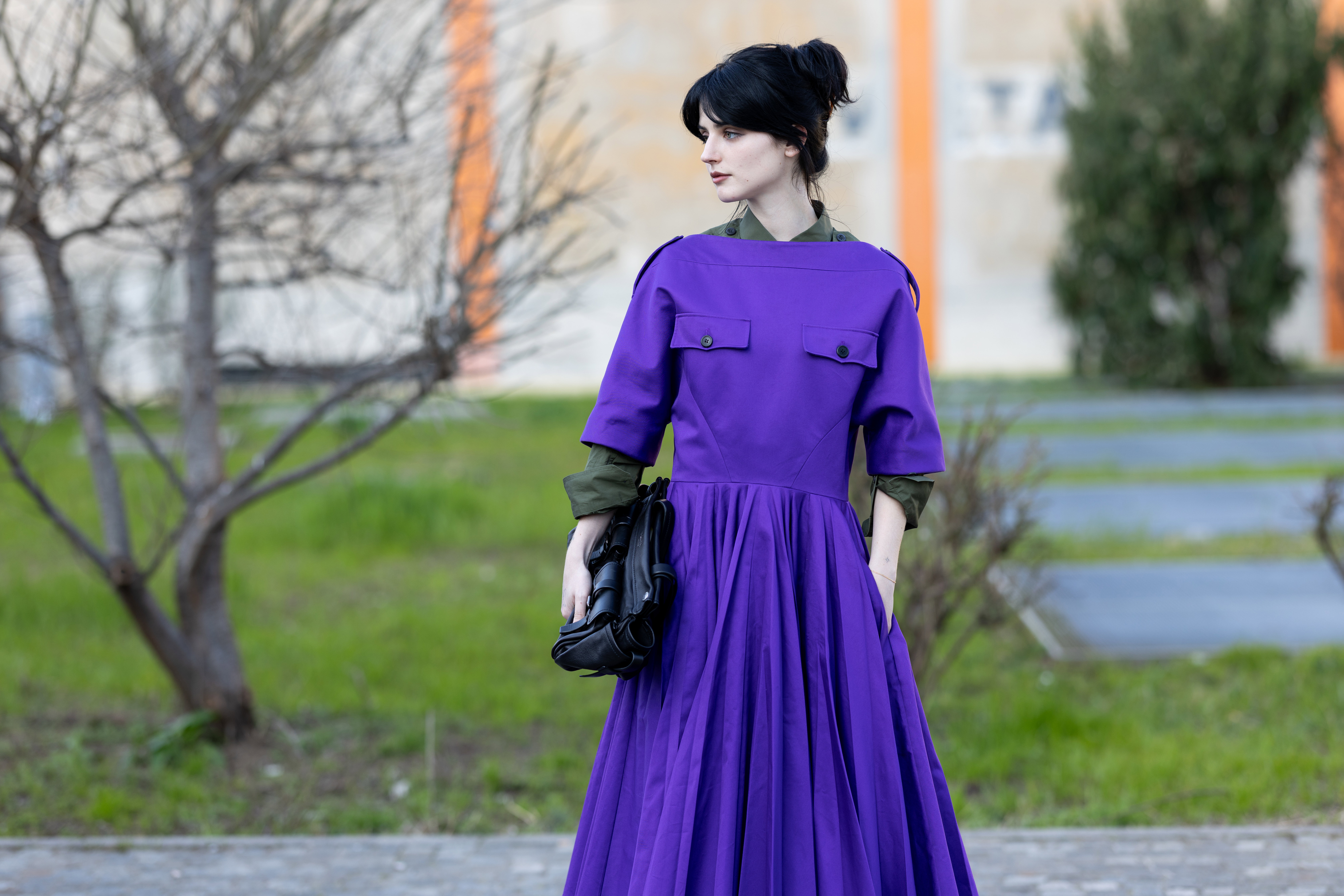 Street Style - Day 3 - Milan Fashion Week - Womenswear Fall/Winter 2026/2027