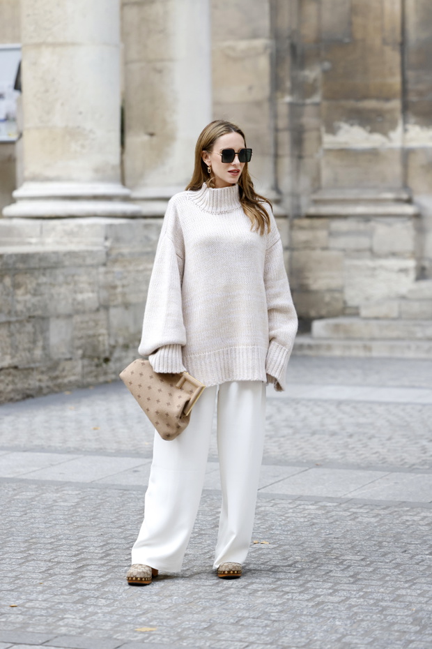 Alexandra Lapp Street Style Shoot In Paris - September 26, 2022