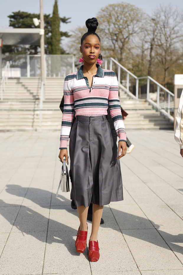 Street Style - Paris Fashion Week - Womenswear Fall/Winter 2026/2027 - Day 7