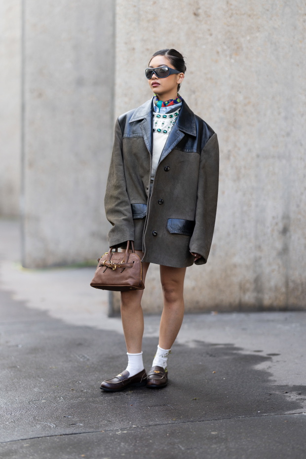 Street Style - Paris Fashion Week - Womenswear Fall/Winter 2026/2027 - Day 9