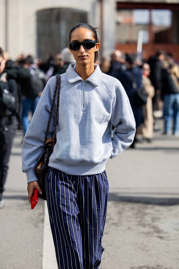 Street Style - Day 5 - Milan Fashion Week - Womenswear Fall/Winter 2025/2026