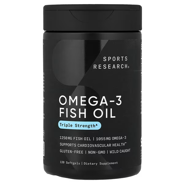 Sports Research, Omega-3 Fish Oil