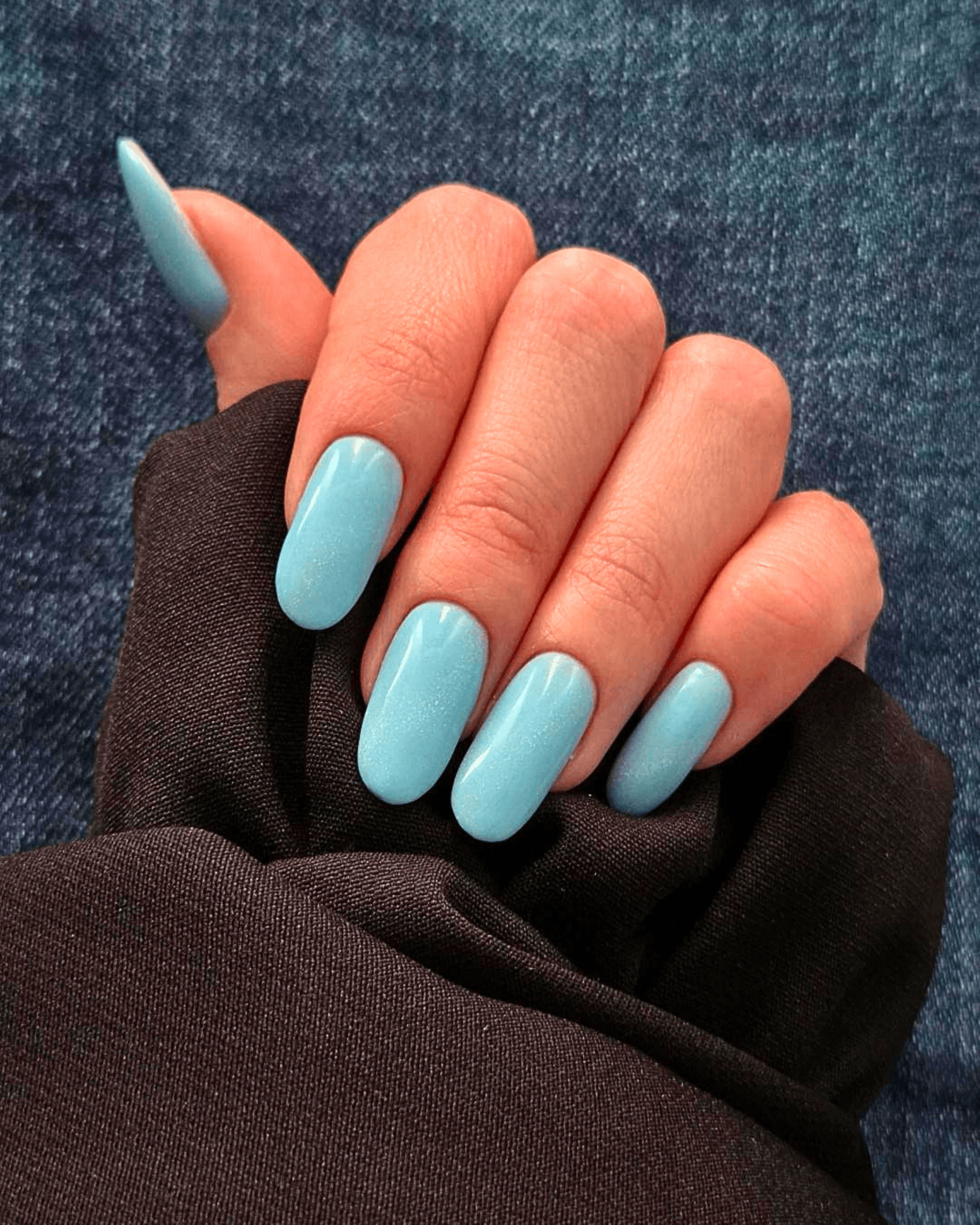 Manicure "frosty sky", fot. mat. własne