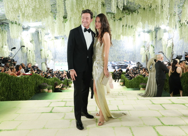 Hugh Jackman i Sutton Foster na Met Gali 2026