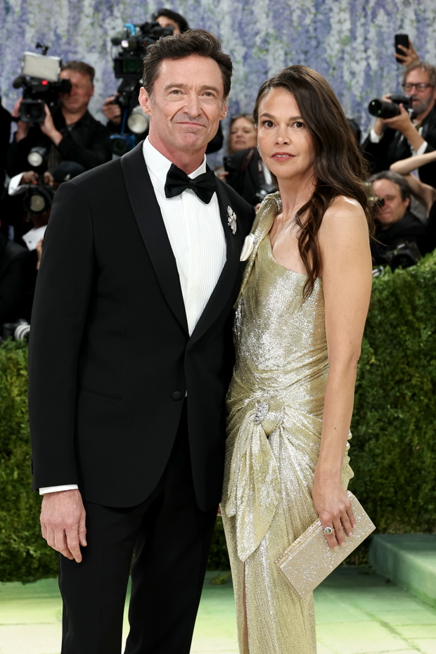 Hugh Jackman i Sutton Foster na Met Gali 2026