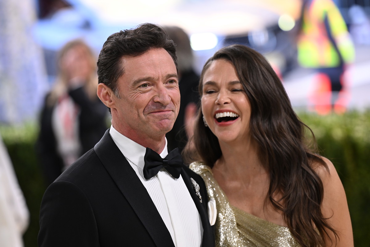 Hugh Jackman i Sutton Foster na Met Gali 2026