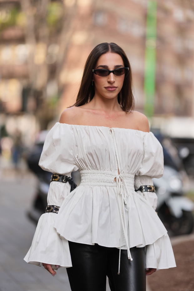 Street Style - Day 4 - Milan Fashion Week - Womenswear Fall/Winter 2026/2027