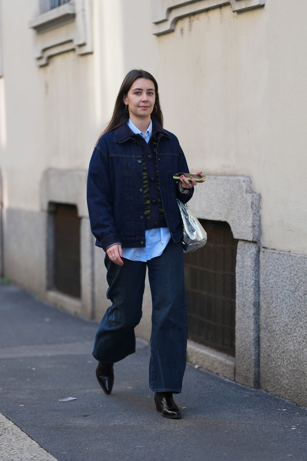Street Style - Day 3 - Milan Fashion Week - Womenswear Fall/Winter 2026/2027