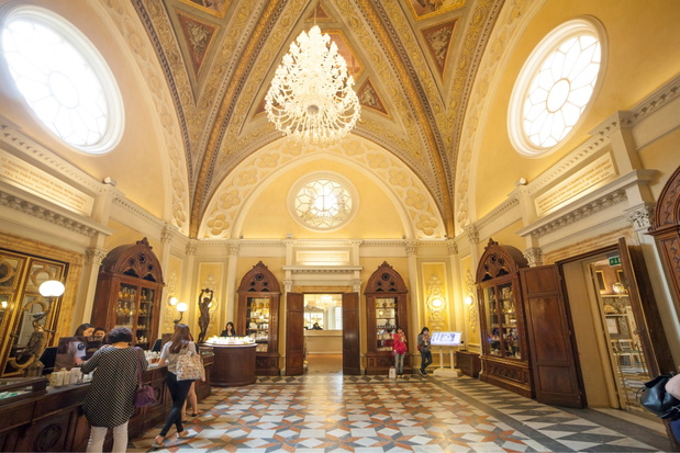 Officina Profumo Farmaceutica di Santa Maria Novella. historical perfumery. fragrances and ancient preparation. Florence. Tuscany. Italy