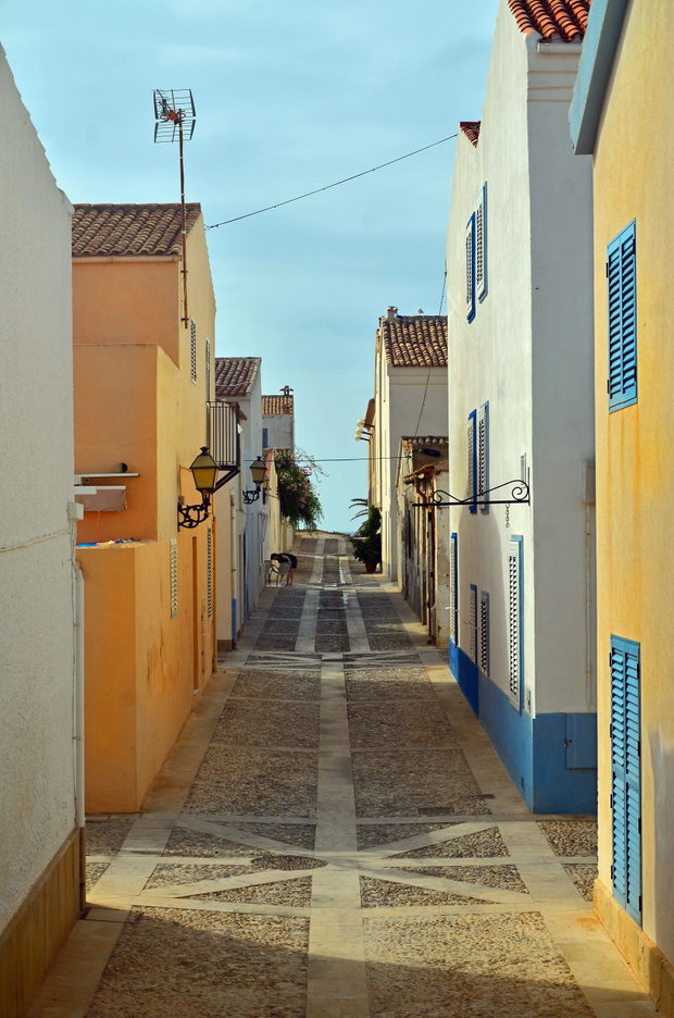 Street view in Tabarca Island