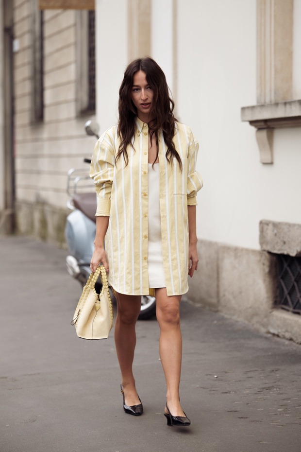 Street Style - Day 4 - Milan Fashion Week - Womenswear Fall/Winter 2026/2027