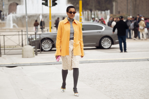 Mediolan street fashion