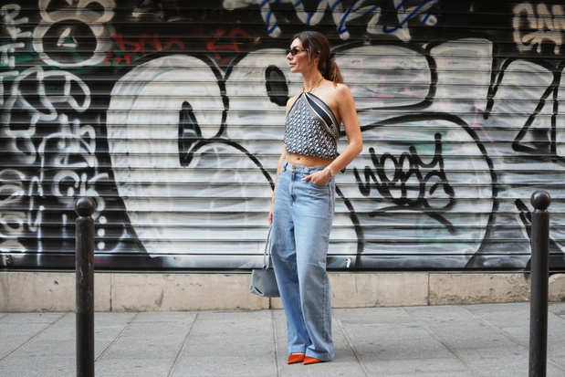 Paryż street fashion