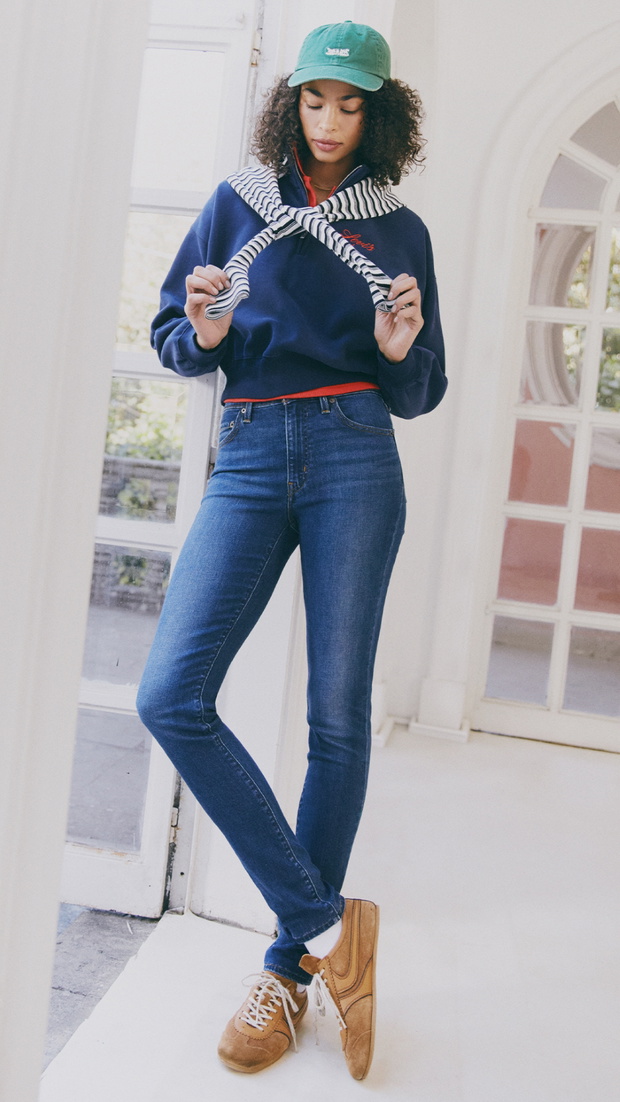 Skinny jeans Levi's z serii 700
