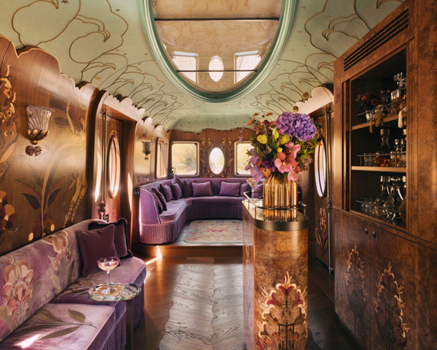 Wagon Celia w pociągu British Pullman