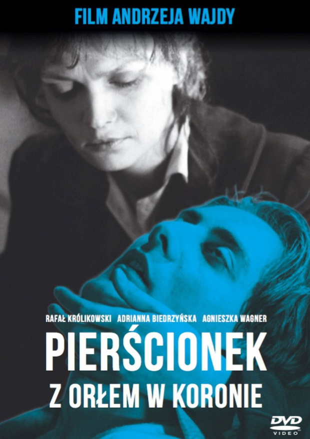 Pierścionek z orłem w koronie