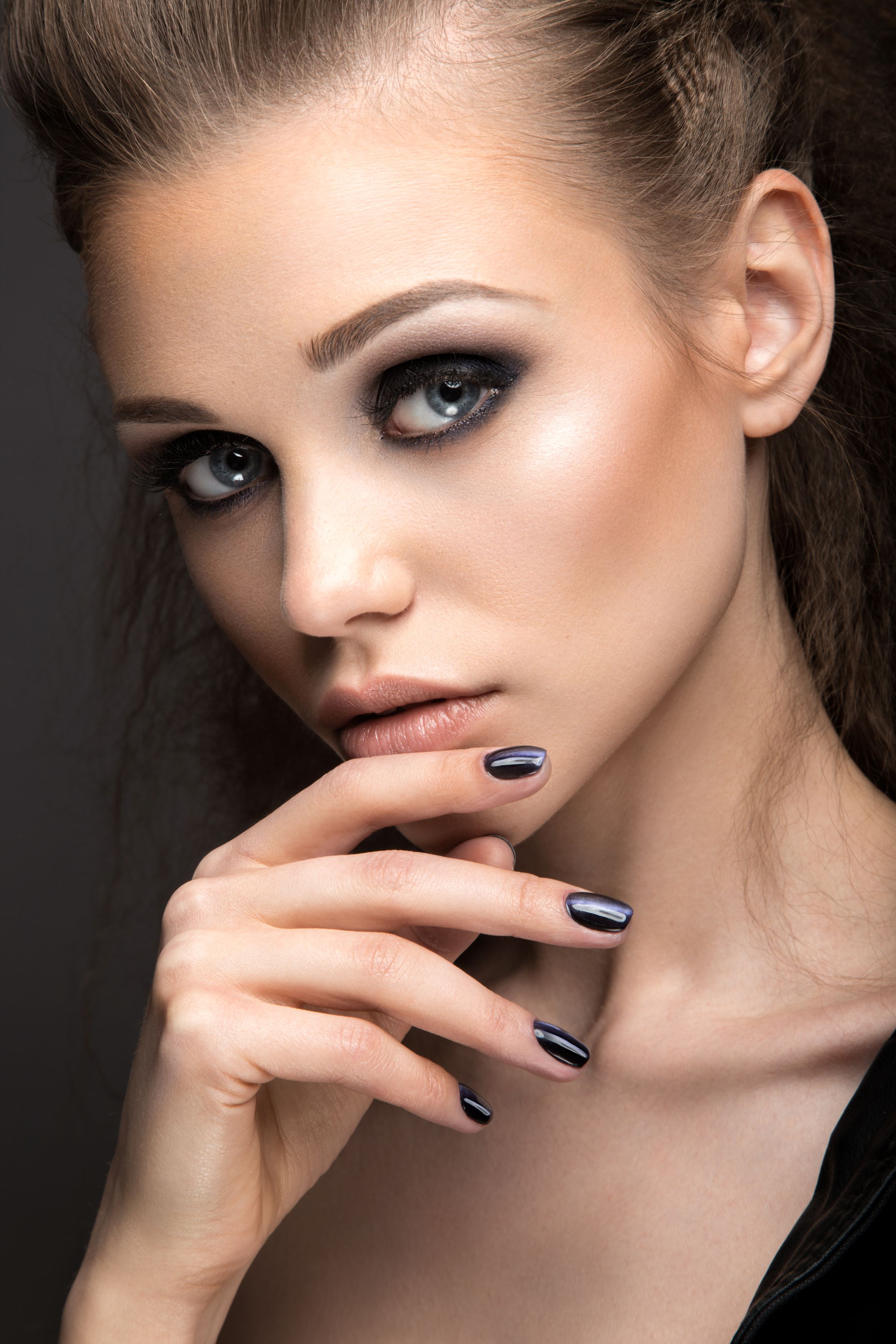 Manicure cat eye