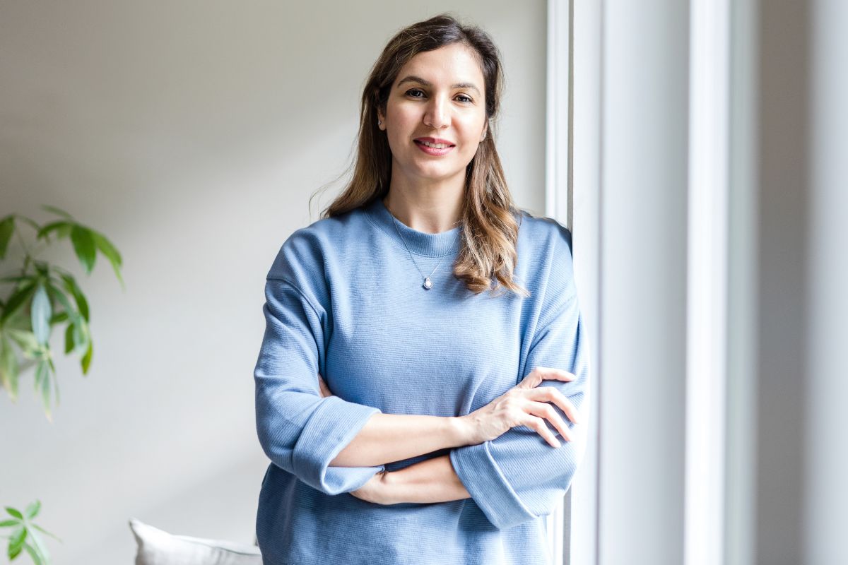 Pewna siebie kobieta