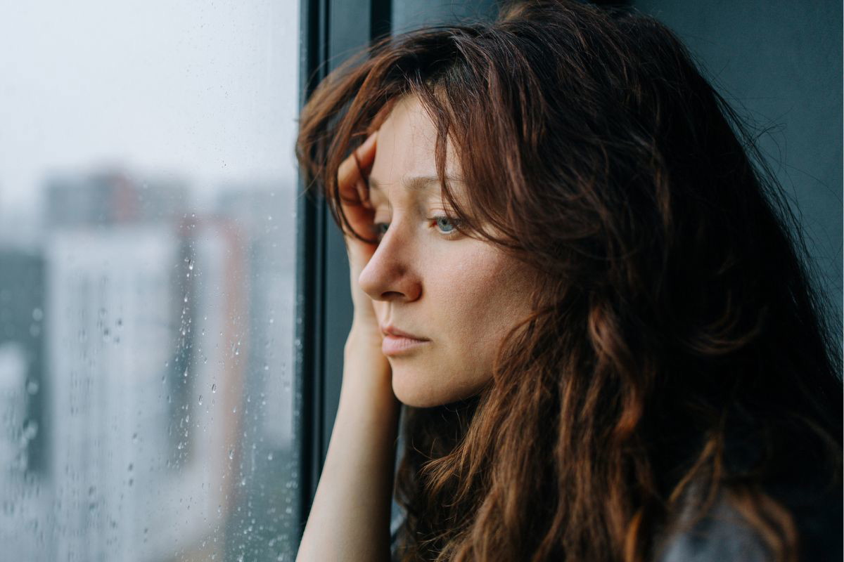 Smutna kobieta