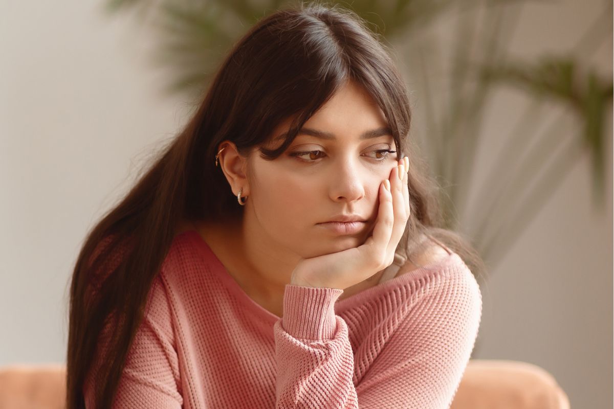 Smutna kobieta