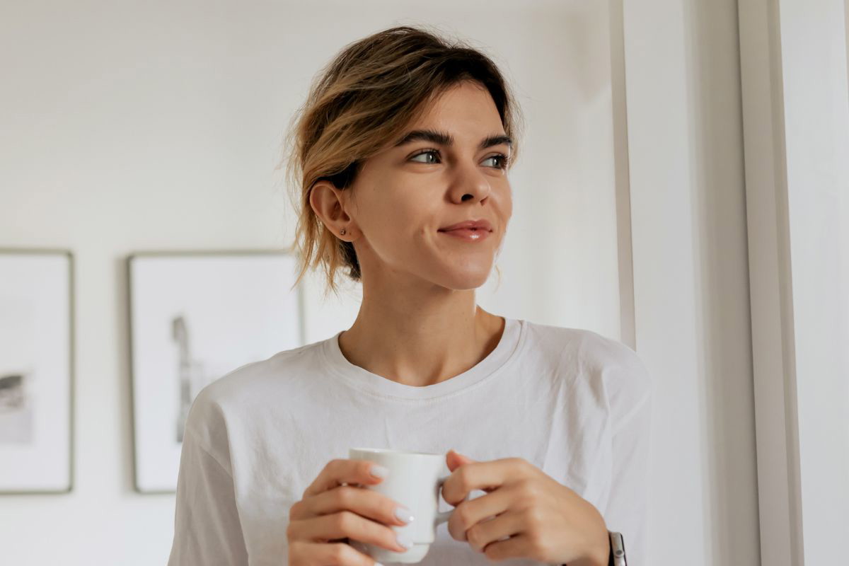 Uśmiechnięta kobieta