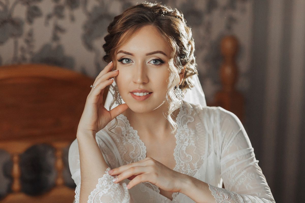 Zamyślona panna młoda