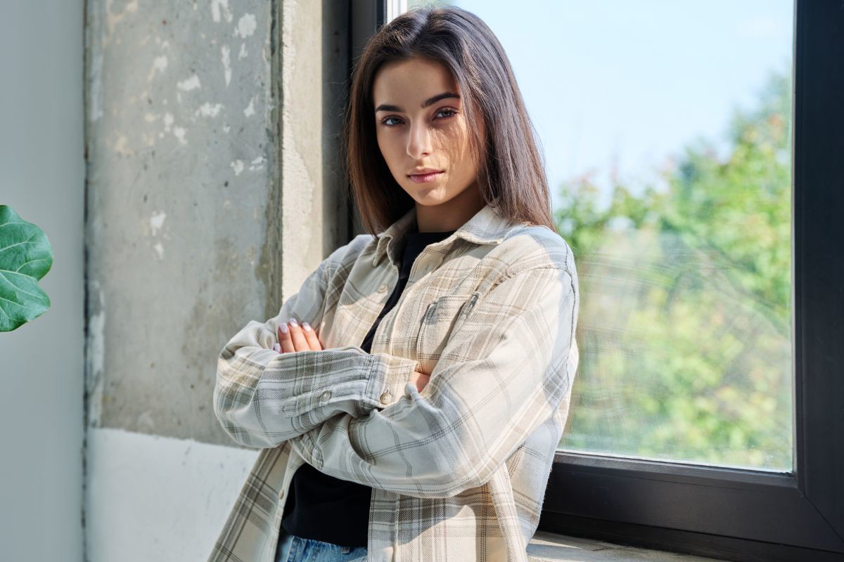 Zdeterminowana kobieta