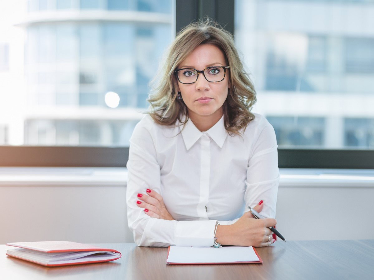 kobieta w biurze