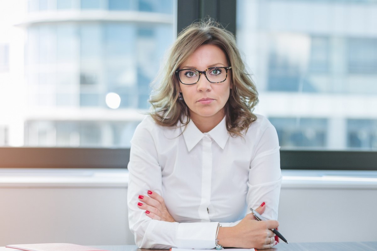 kobieta w biurze