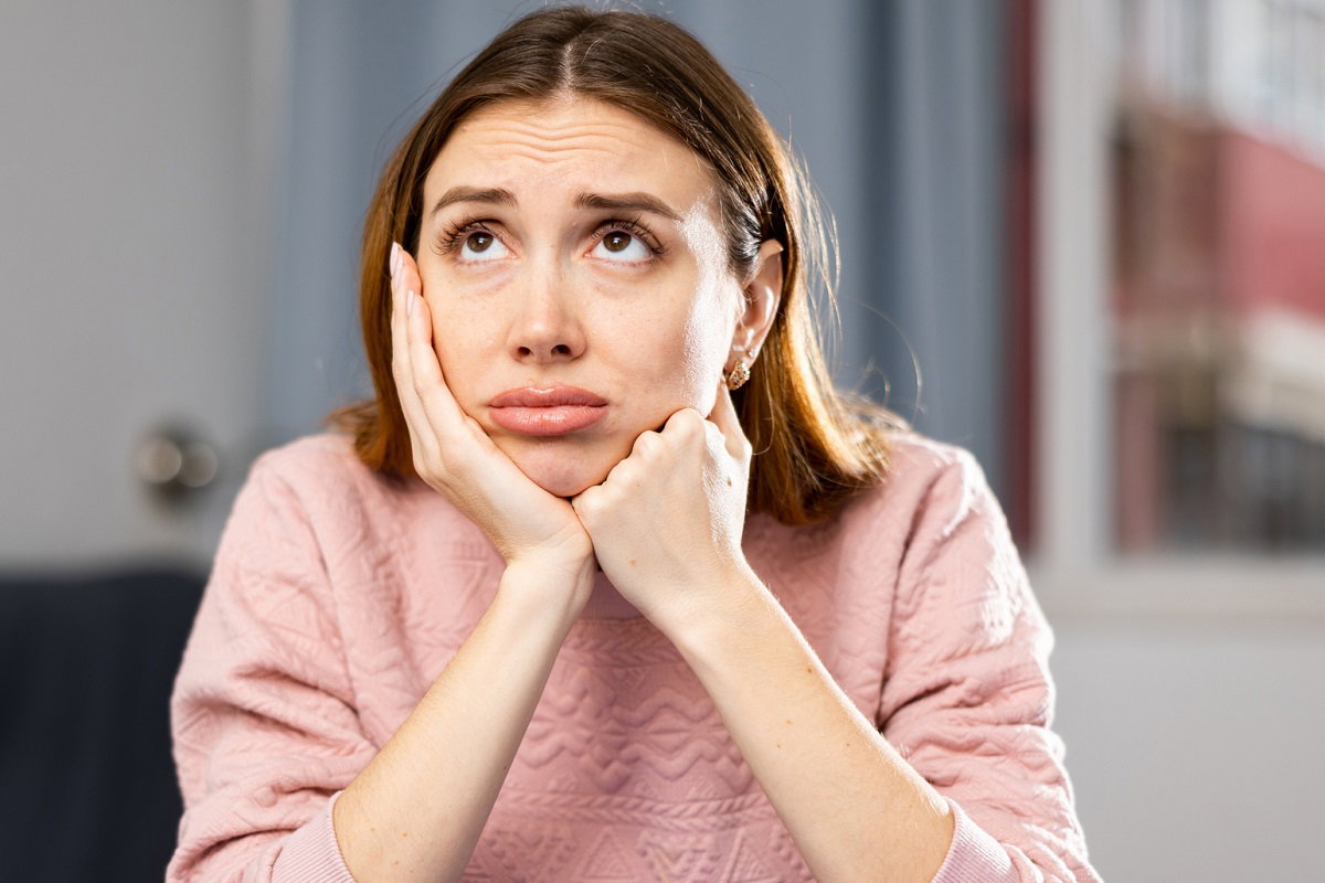 rozczarowana kobieta