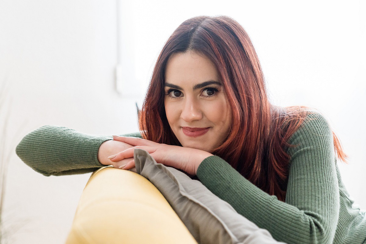 uśmiechnięta kobieta