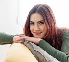 uśmiechnięta kobieta