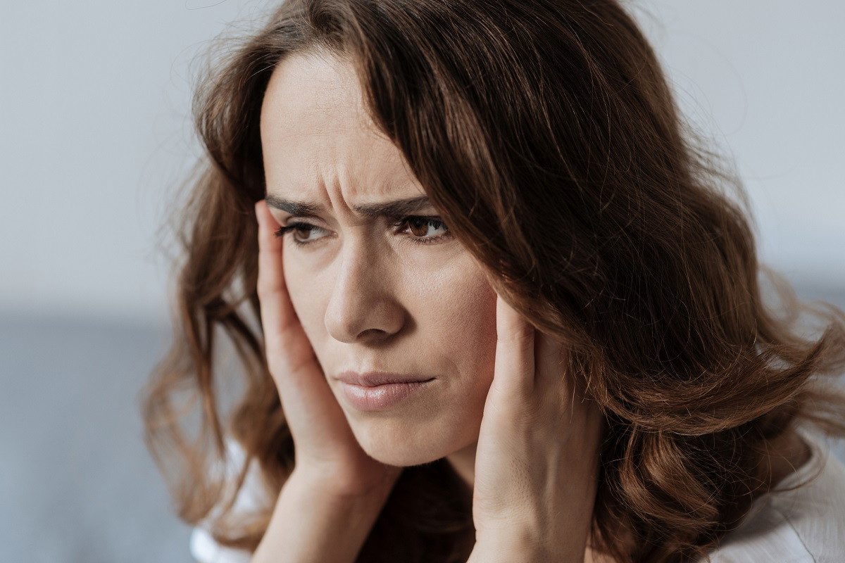 zdenerwowana kobieta