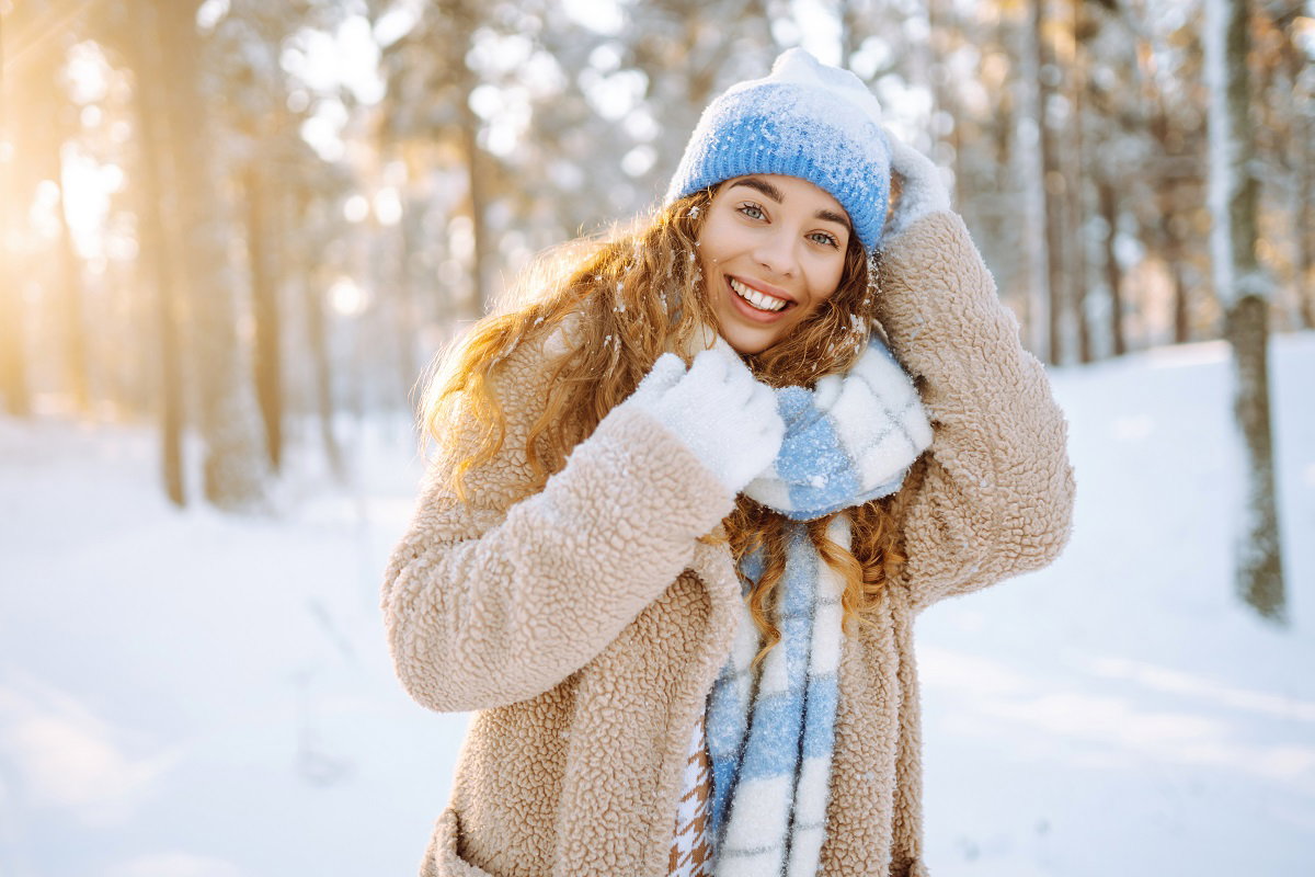 dziewczyna w górach