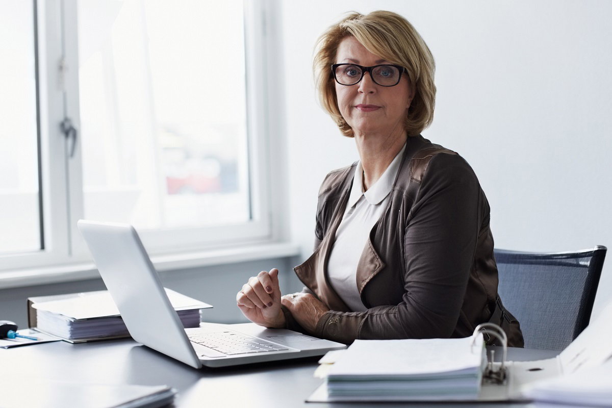 kobieta w pracy