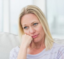 zdenerwowana kobieta