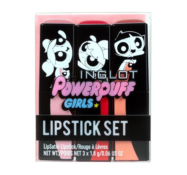Błyszczyki INGLOT x The Powerpuff Girls