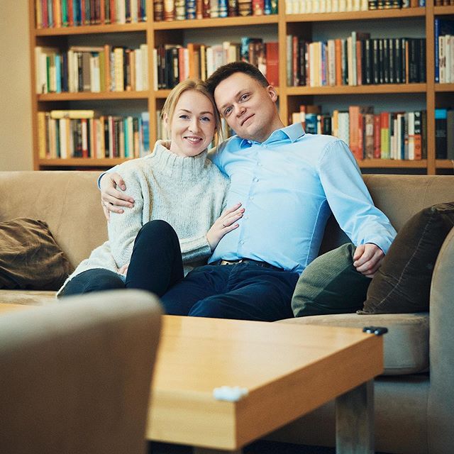 Szymon Hołownia i Urszula Brzezińska- Hołownia