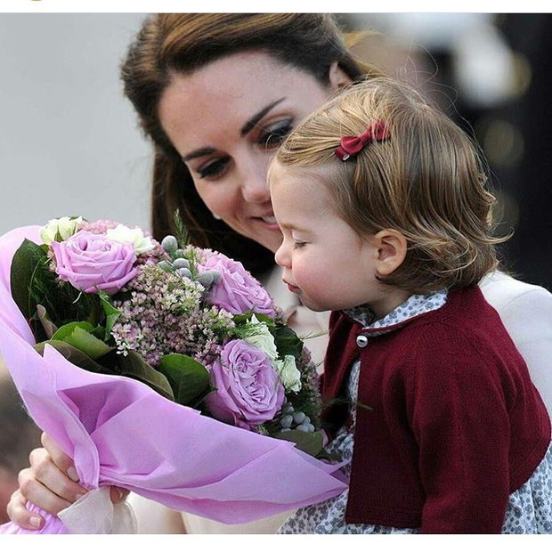 Księżna Kate i Księżniczka Charlotte