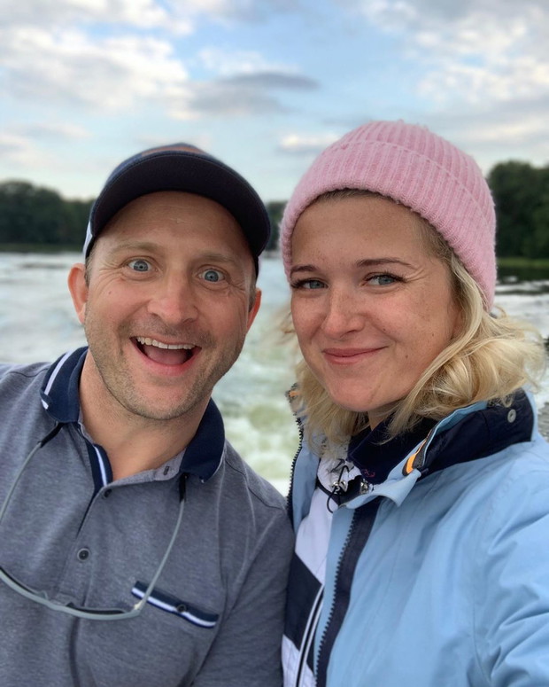 Justyna Nagłowska i Borys Szyc