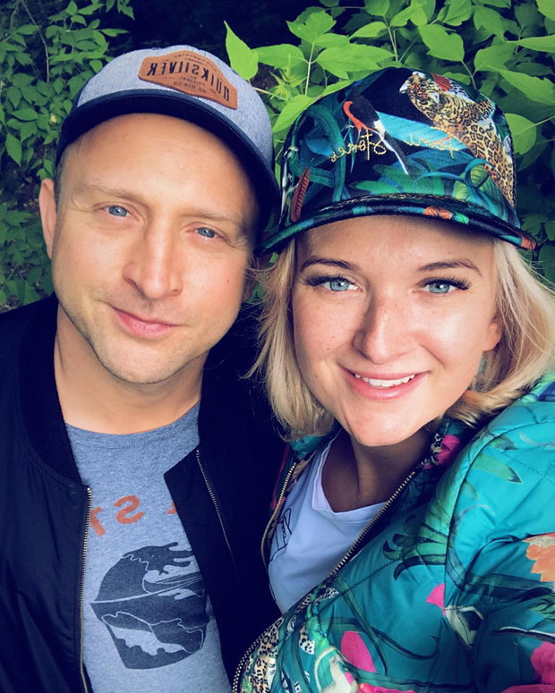 Justyna Nagłowska i Borys Szyc