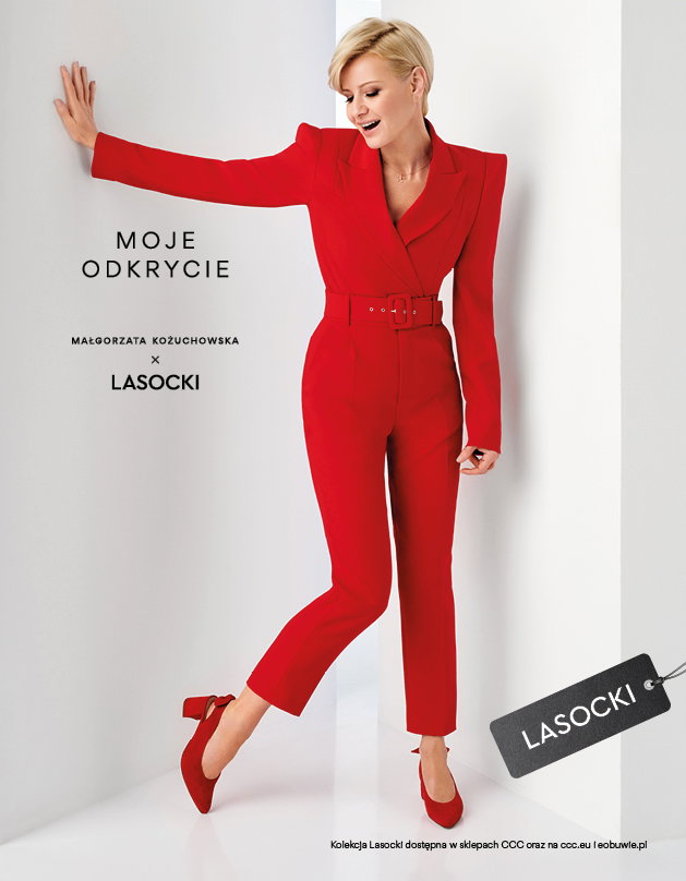 „Moje odkrycie”. Małgorzata Kożuchowska dla Lasocki w ccc.