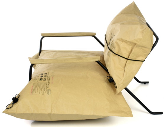Fotel z kolekcji Recykling