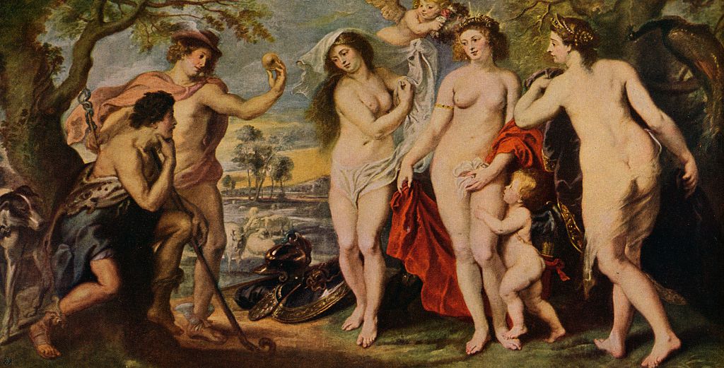 'El Juicio De Paris', (The Judgment Of Paris), 1639, (C1934)